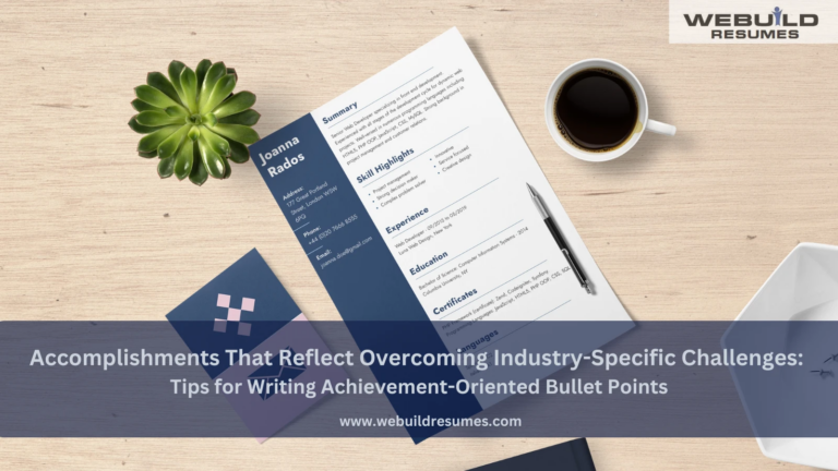 Crafting Achievements that Reflect Industry-Specific Challenges: Tips ...